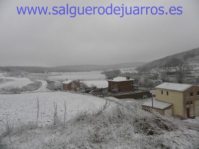 Desde la iglesia hacia Brieva.
