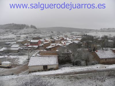 Desde la iglesia hacia el pueblo.
