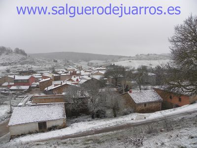 Desde la iglesia hacia el pueblo.
