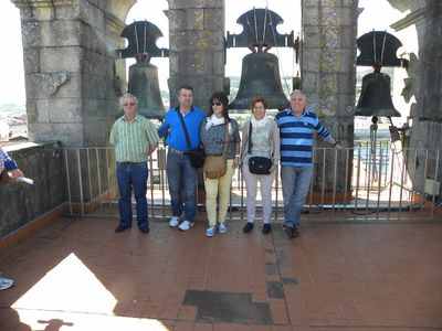 En el campanario de San Francisco, Pontevedra
